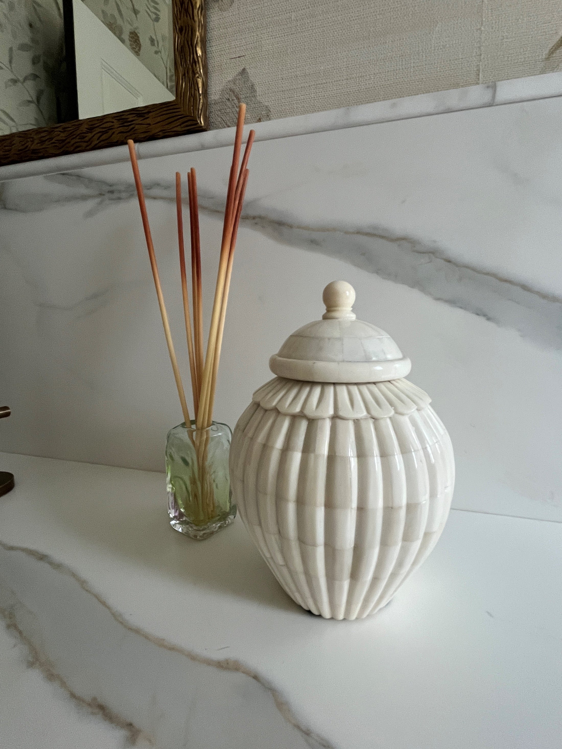 Layla Mosaic Covered Jar