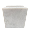 Load image into Gallery viewer, Yasmin Marble Tissue Box - Pearl White Marble Honed
