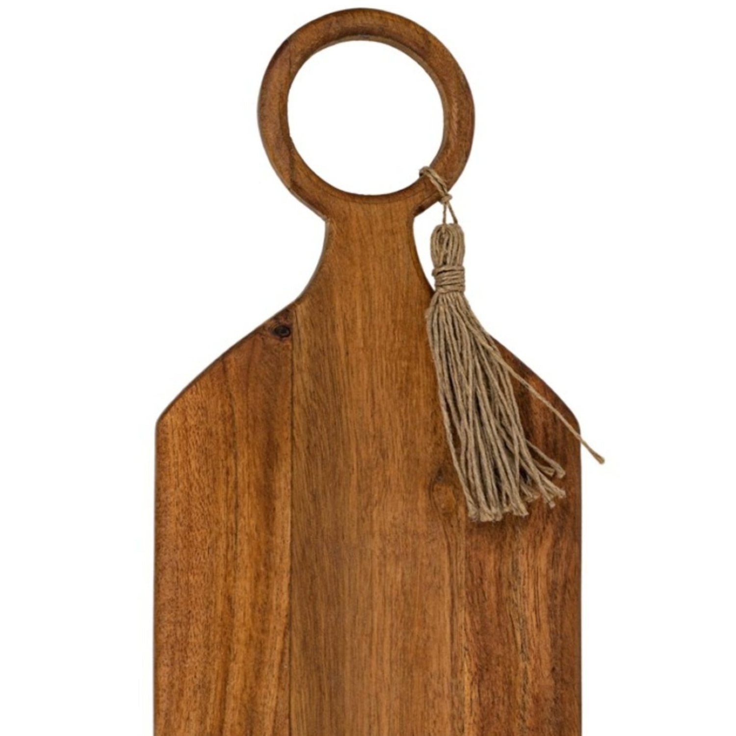 Acacia Serving Board with Circular Handles