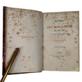 Load image into Gallery viewer, French Antique Marbalized Covers with Red & Brown Leather Binding 1865-1917 - set of 4
