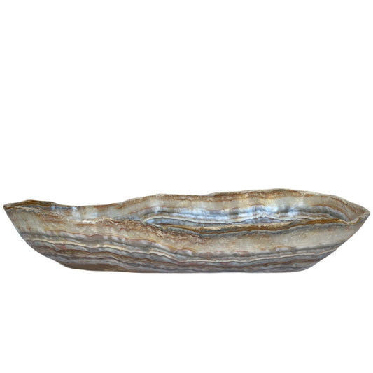 Banded Onyx Canoe (No. 2)