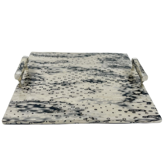 Birdseye Wooden Tray with Handles