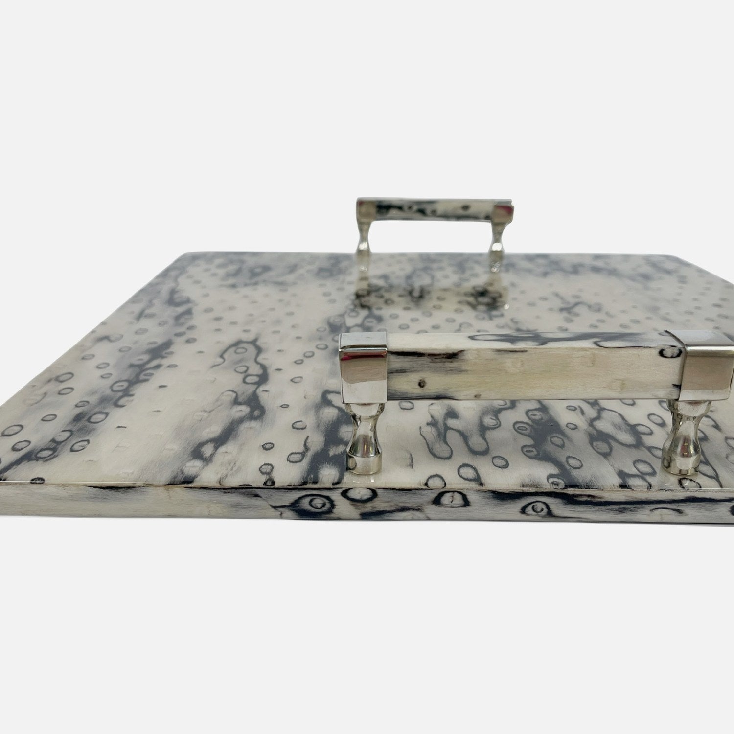 Birdseye Wooden Tray with Handles