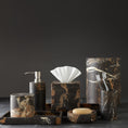Load image into Gallery viewer, | #Finishes--Black&GoldMarblePolished
