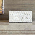 Load image into Gallery viewer, Ivory Braid Box - 10"x 5"x 5"
