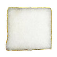 Load image into Gallery viewer, Coasters Square Natural Cloudy Quartz with Gold Trim - Set of 4
