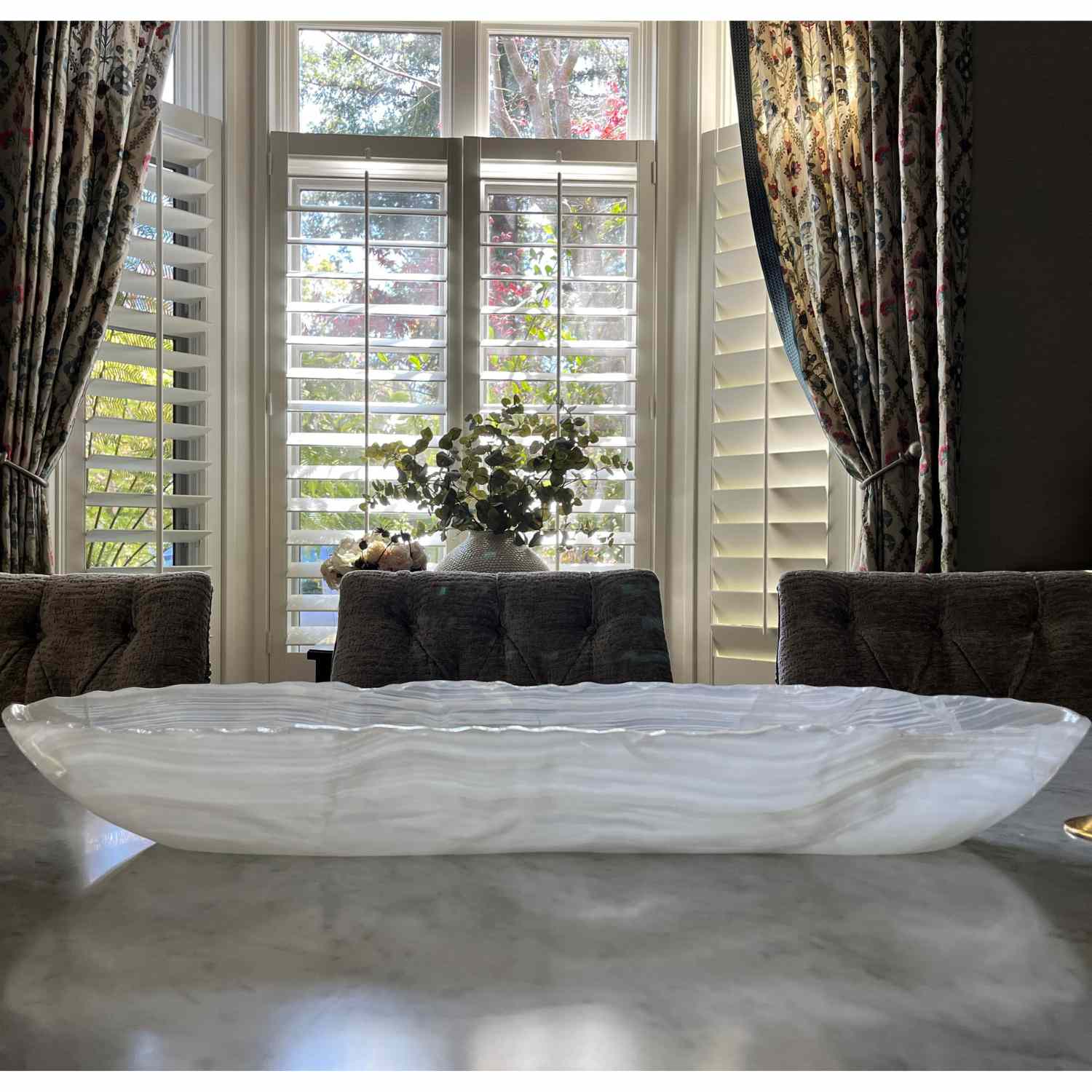 Crystalline Onyx Canoe (No. 1)