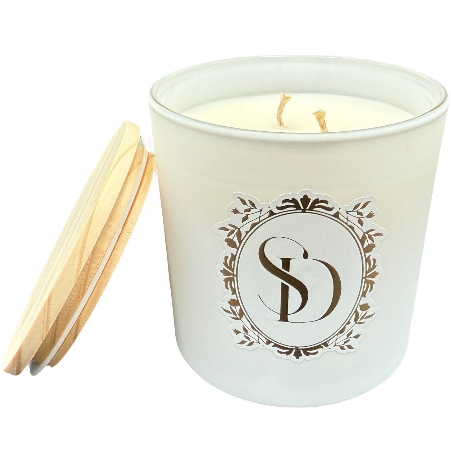 "Rose & Oud" 15oz Double Wicked Candle