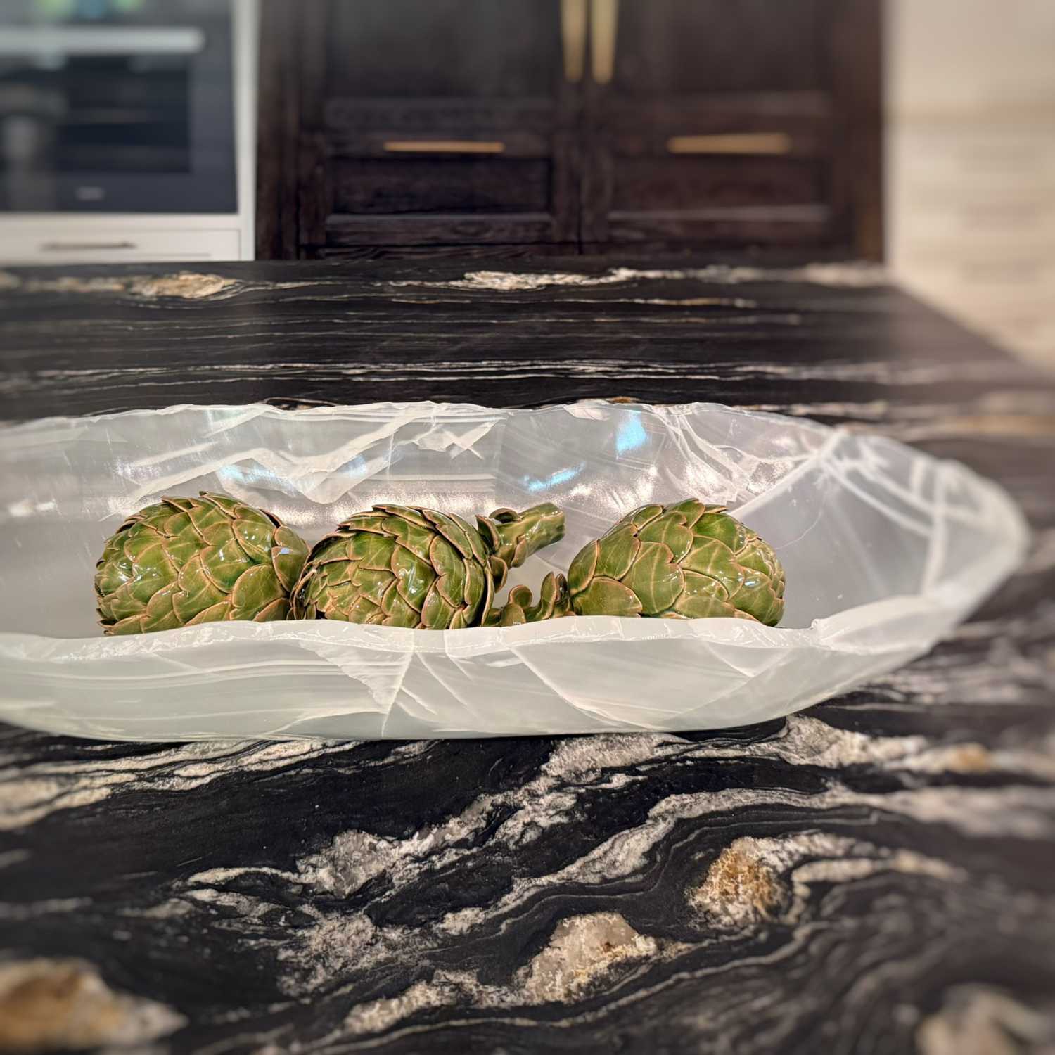 Ceramic Artichokes - Set of 2