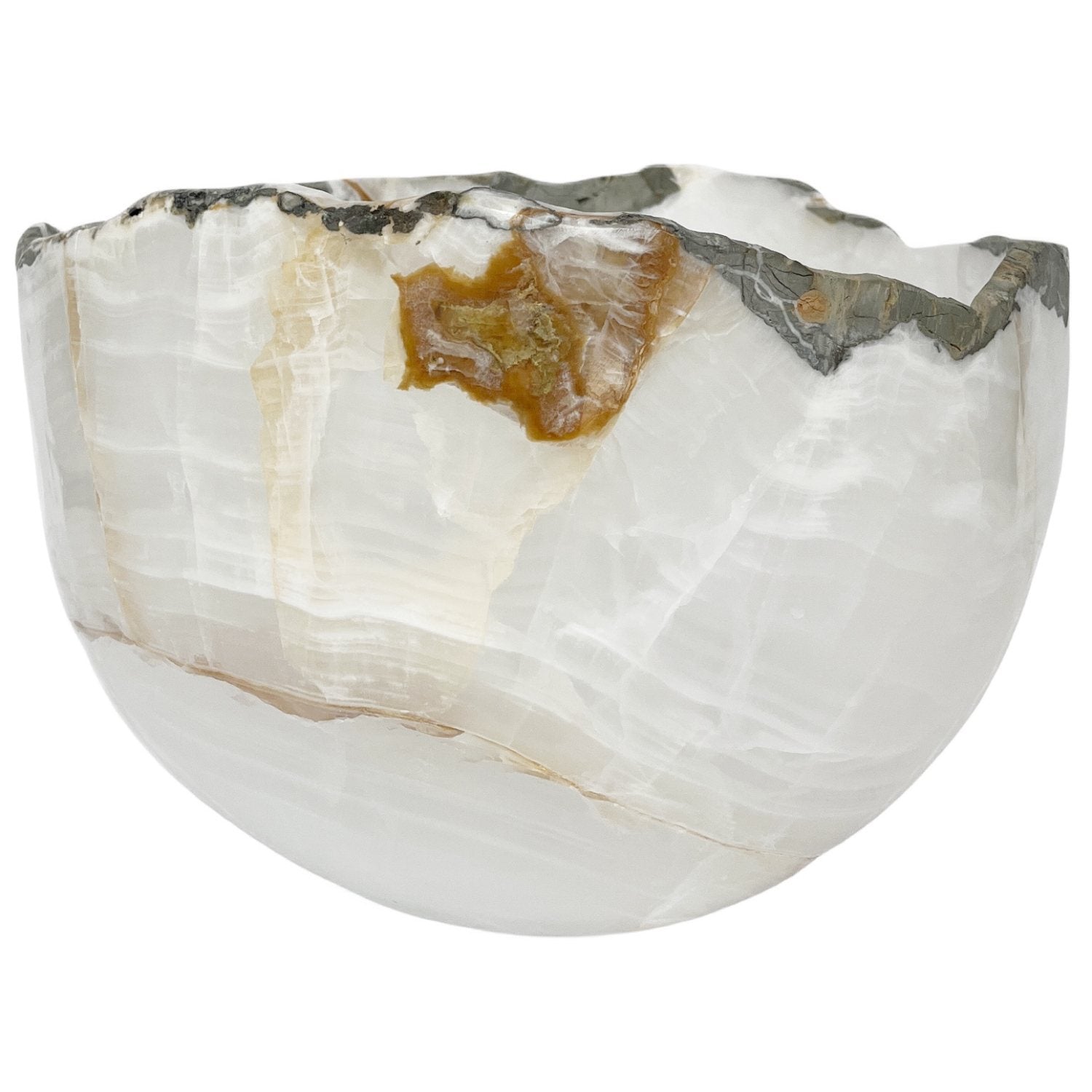 Extra Large Crystaline Onyx Bowl (No. 1)