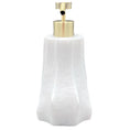 Load image into Gallery viewer, Yasmin Marble Soap Dispenser - Pearl White Marble Honed
