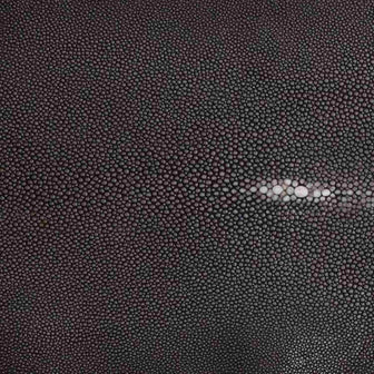 Hand-Forged Ice Scoop with Genuine Shagreen Handle