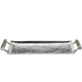 Load image into Gallery viewer, Hand-Forged Rectangle Tray with Genuine Shagreen Handles - Medium
