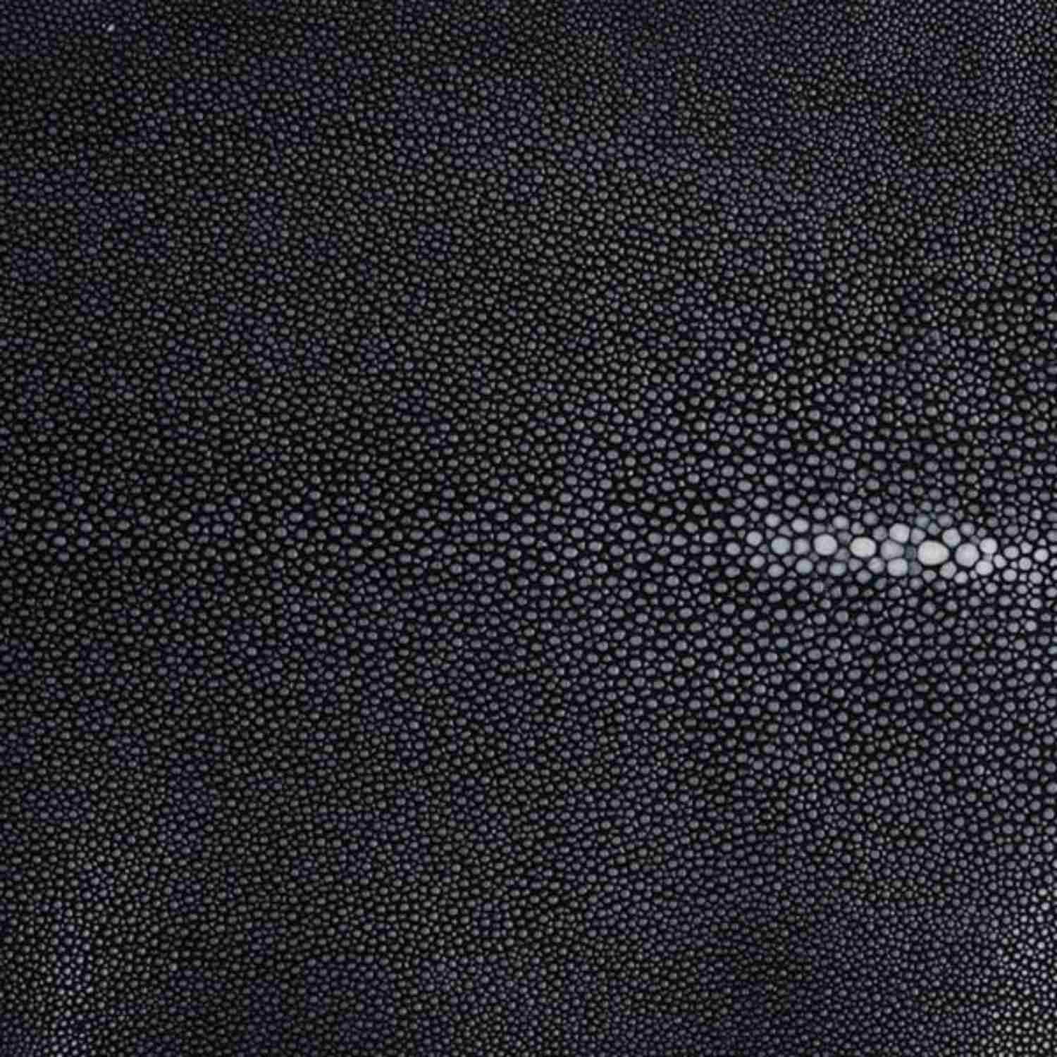 Hand-Forged Rectangle Tray with Genuine Shagreen Handles - Extra Large