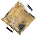 Load image into Gallery viewer, Hand-Forged Square Tray with Genuine Shagreen Handles - Medium
