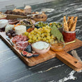 Load image into Gallery viewer, Oversized Acacia Wood Charcuterie Board
