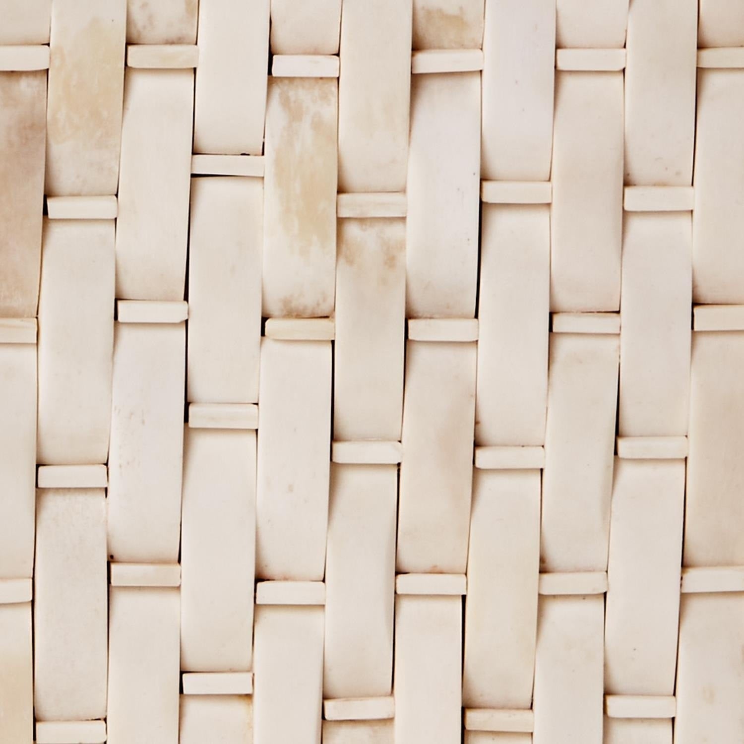 Basketweave Bone Box