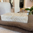 Load image into Gallery viewer, Ivory Braid Box - 10"x 4.5"x 2.5"
