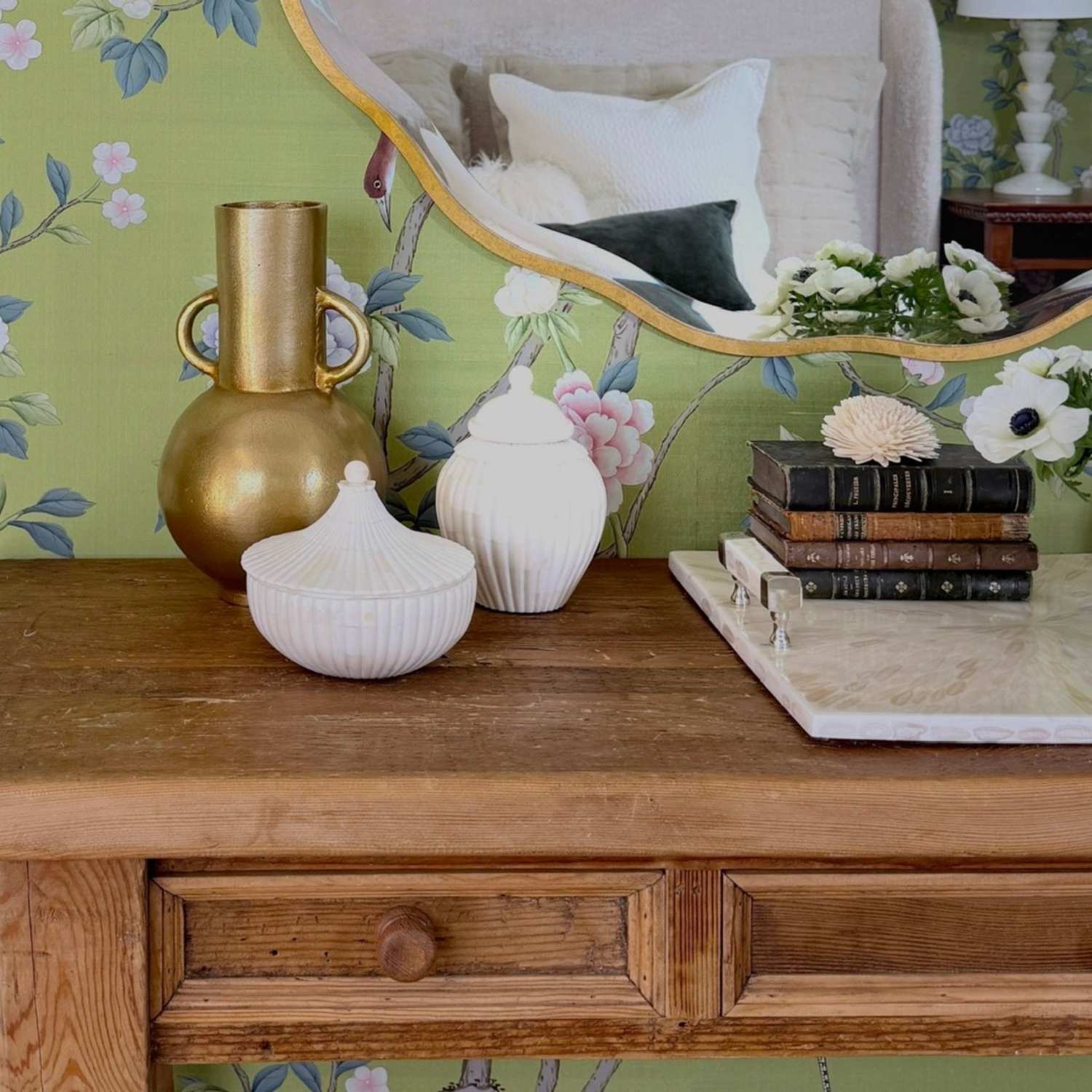 Layla Mosaic Covered Jar