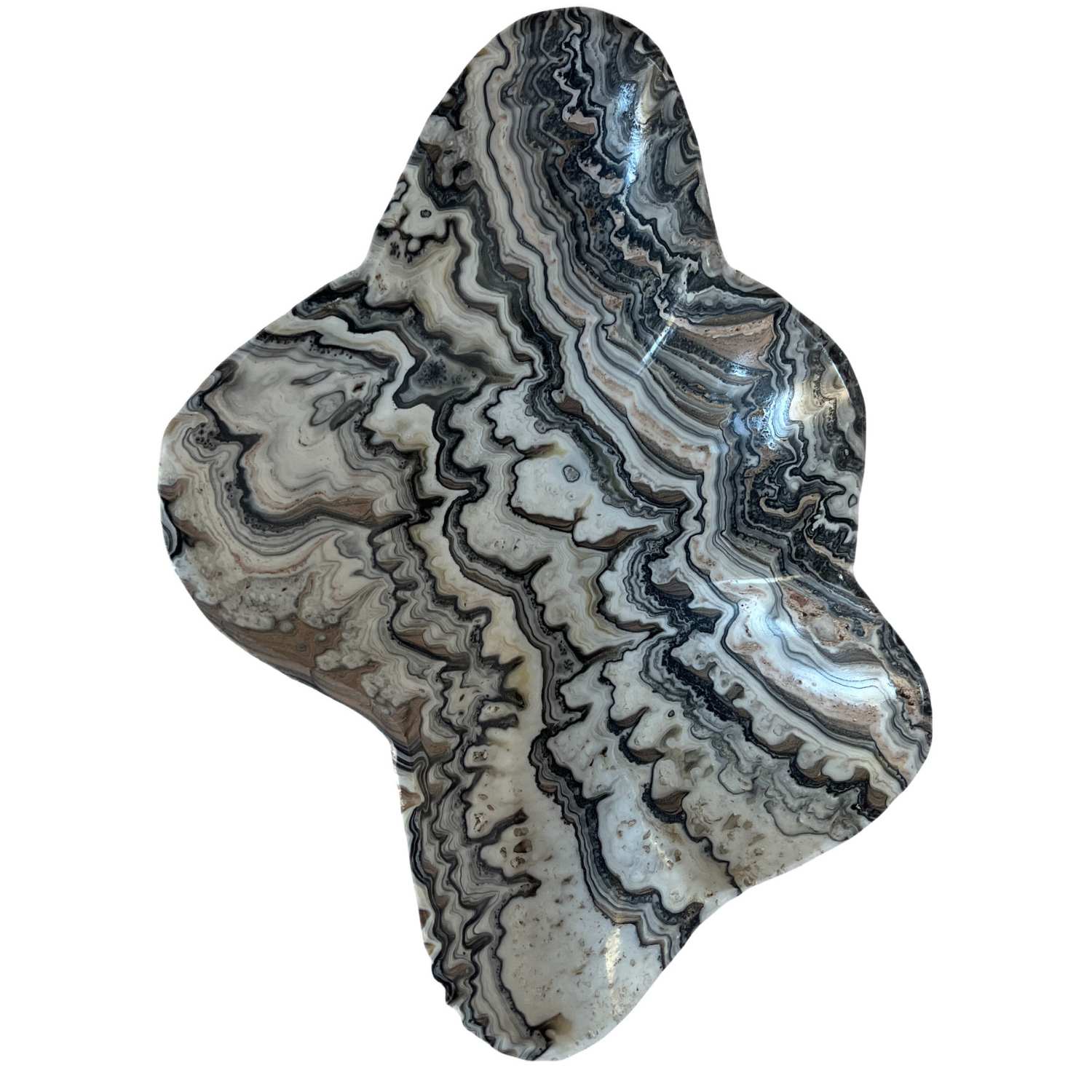 Zebra Onyx Bowl (No. 3)