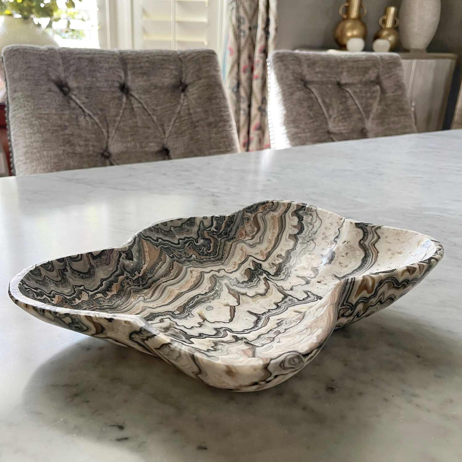 Zebra Onyx Bowl (No. 3)