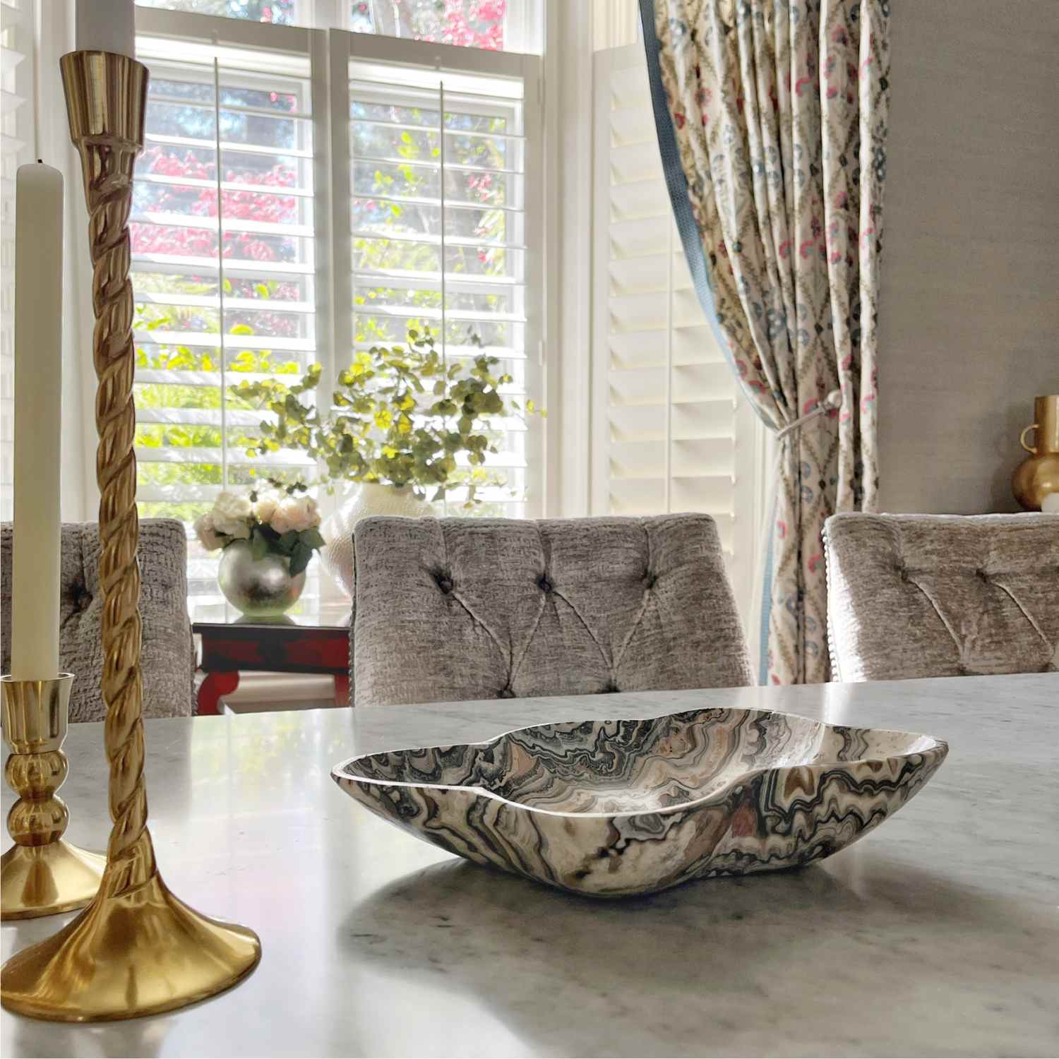 Zebra Onyx Bowl (No. 3)