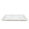 Load image into Gallery viewer, Yasmin Marble Vanity Tray - Pearl White Marble Honed
