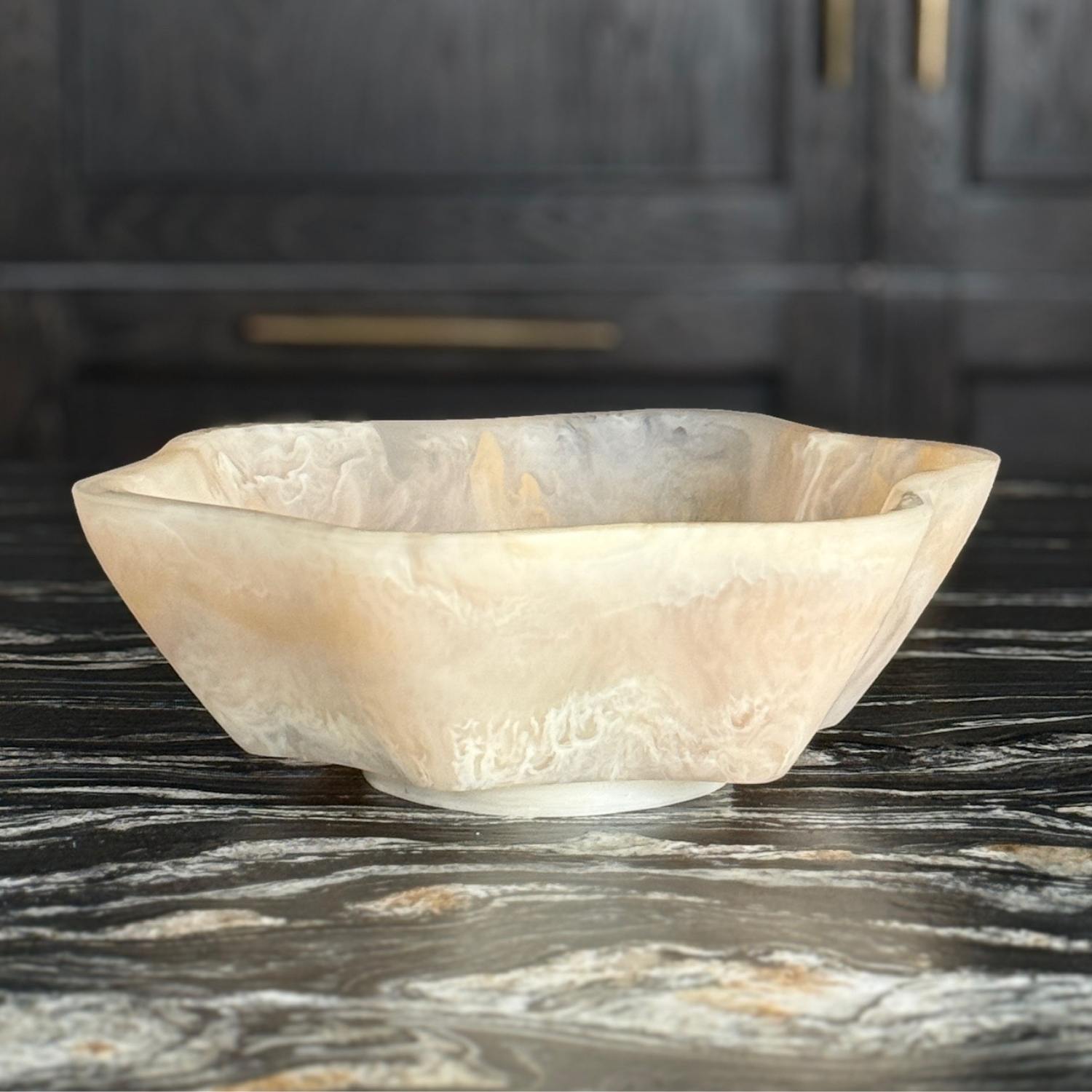 Resin Serving Bowl - Tiger