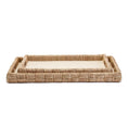 Load image into Gallery viewer, Sea Grass Woven Trays – Set of 2

