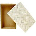 Load image into Gallery viewer, Ivory Braid Box - 8"x 5"x 2"
