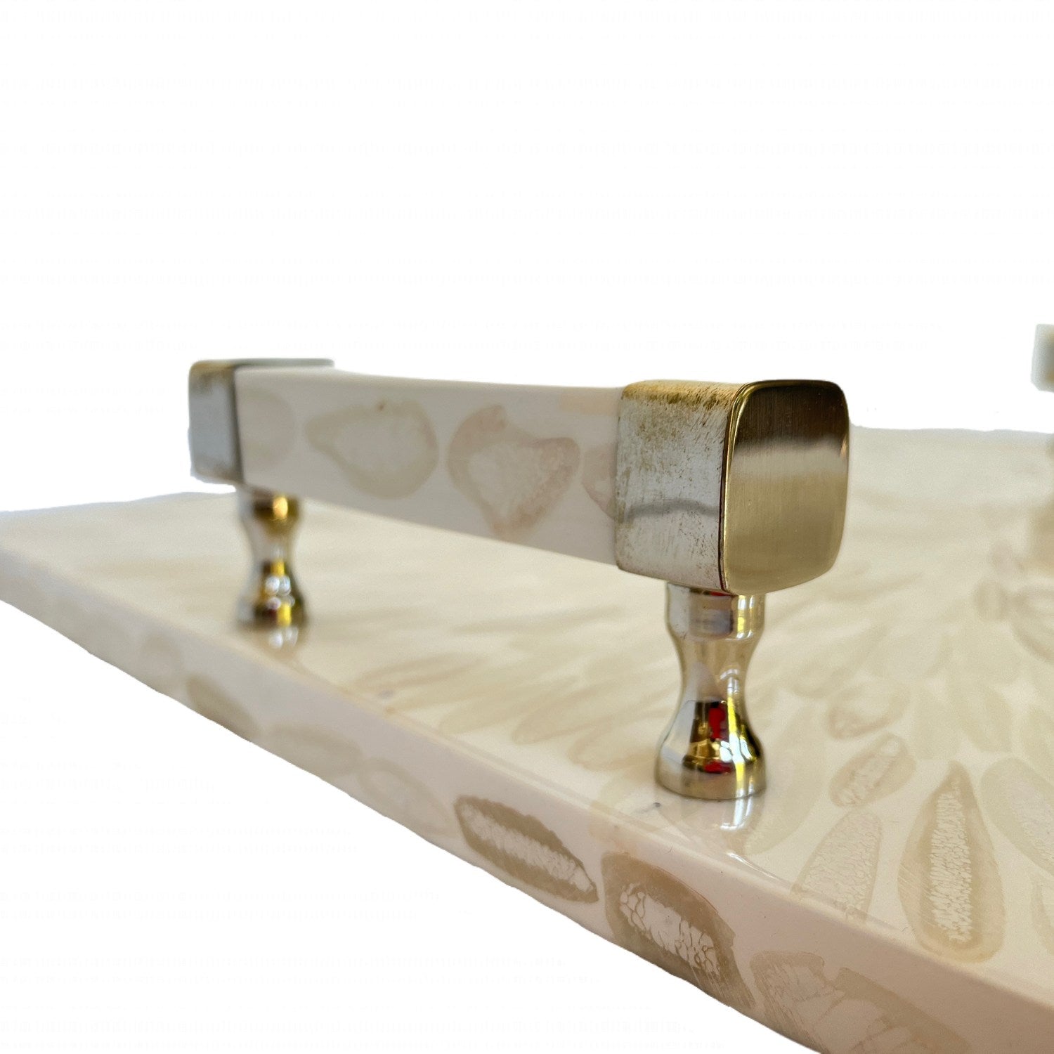 Halo Bone Tray with Handles