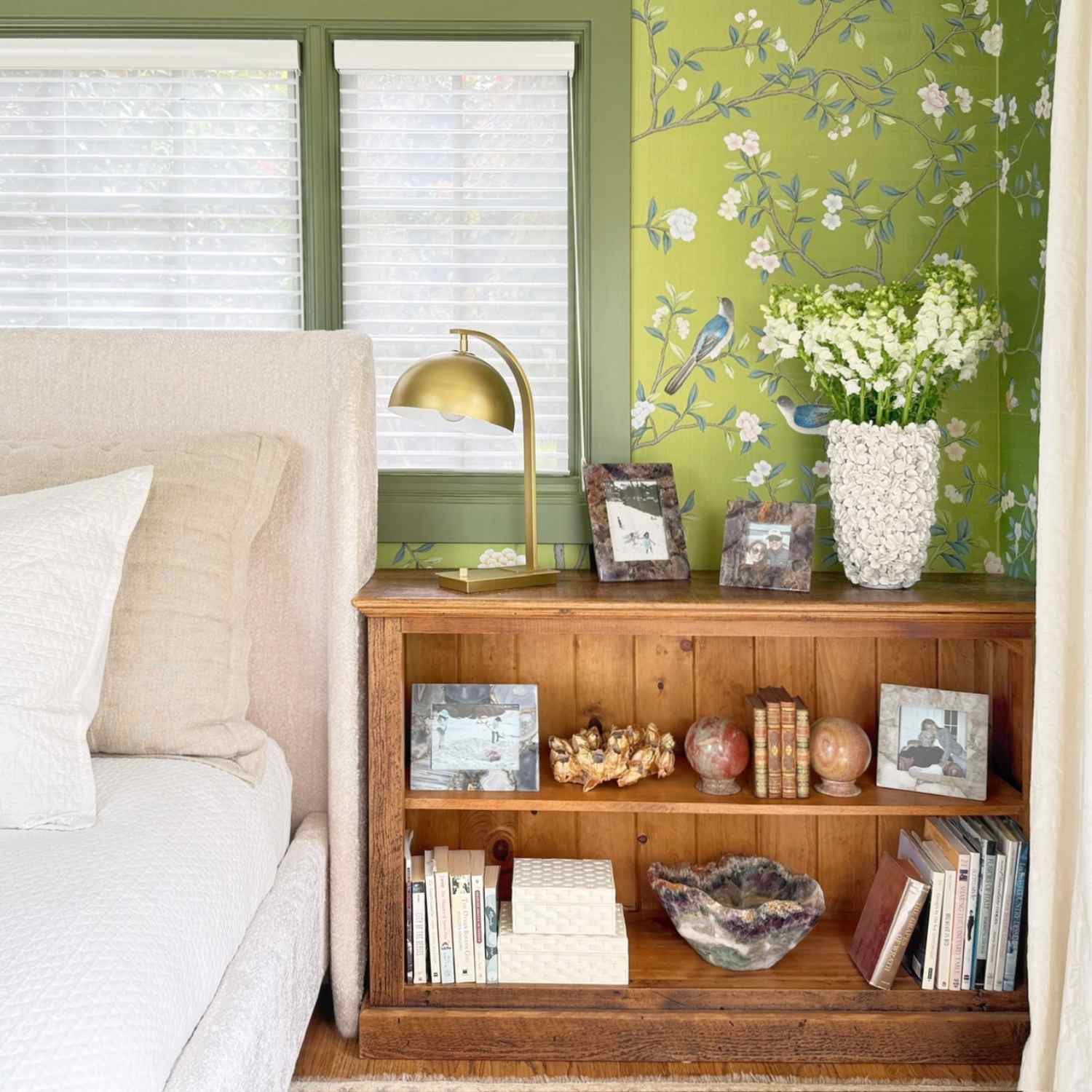 Large Green & Purple Fluorite Bowl