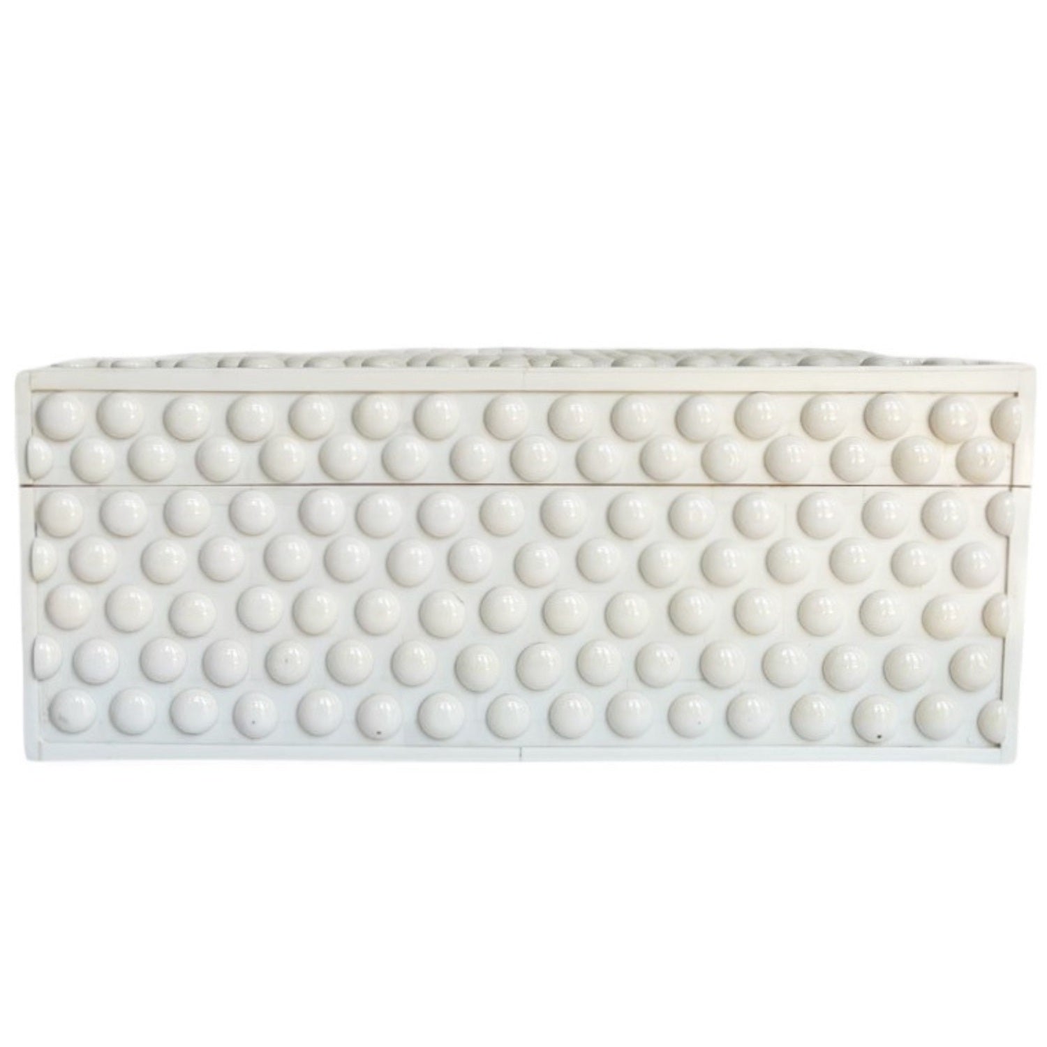 Ivory Button Bone Box