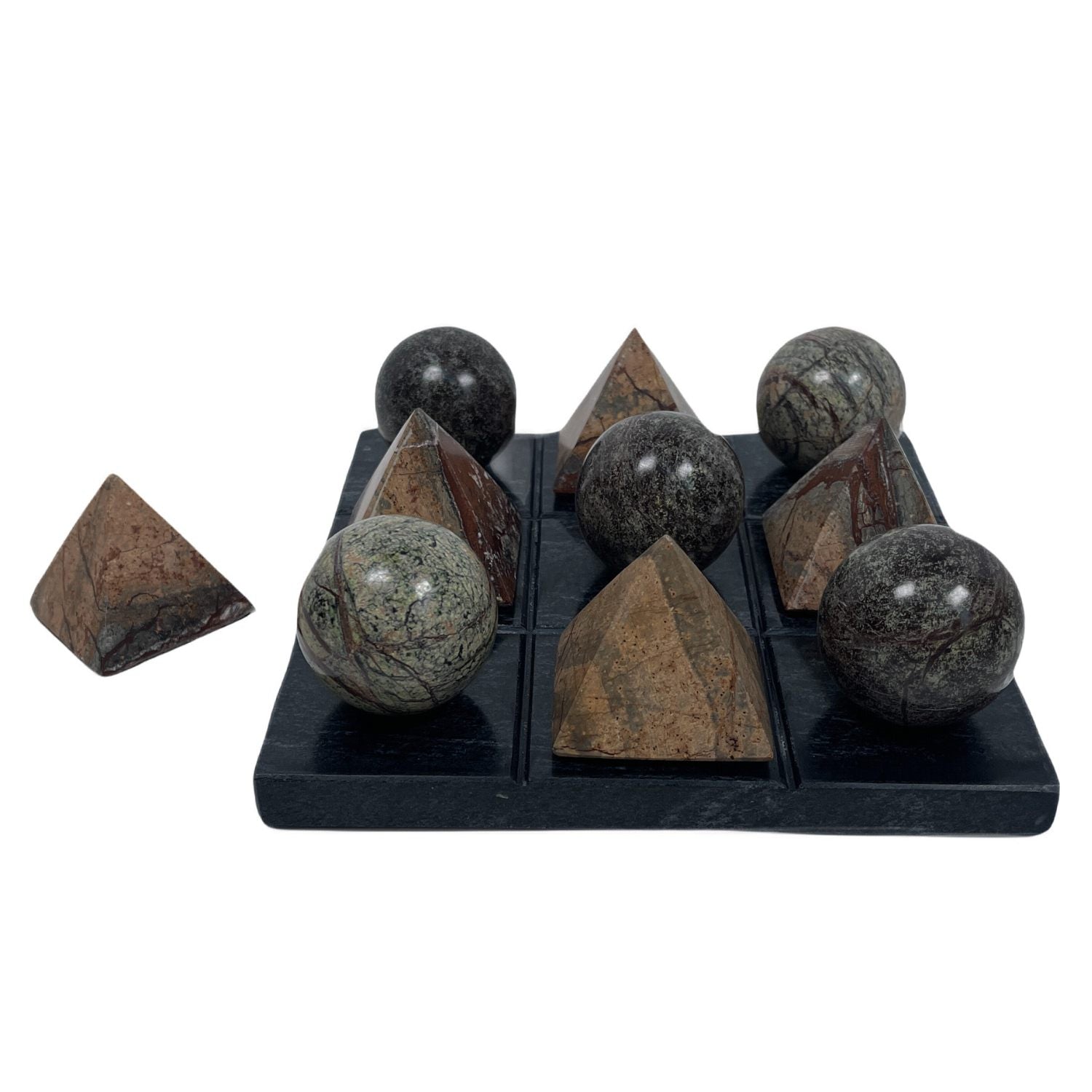 Marble Tic-Tac-Toe Game