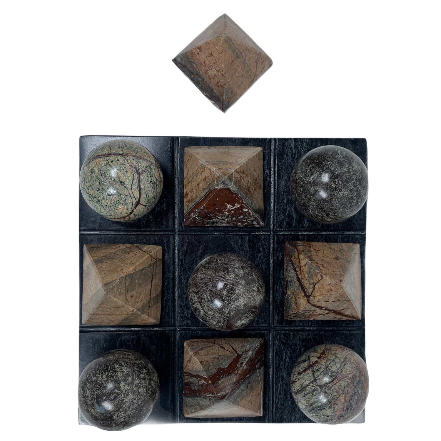 Marble Tic-Tac-Toe Game