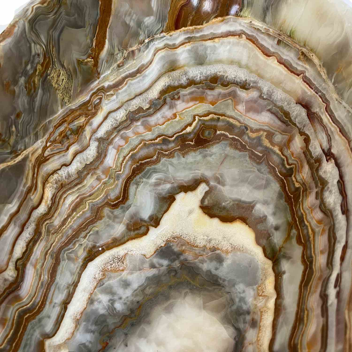 Banded Onyx Canoe (No. 3)