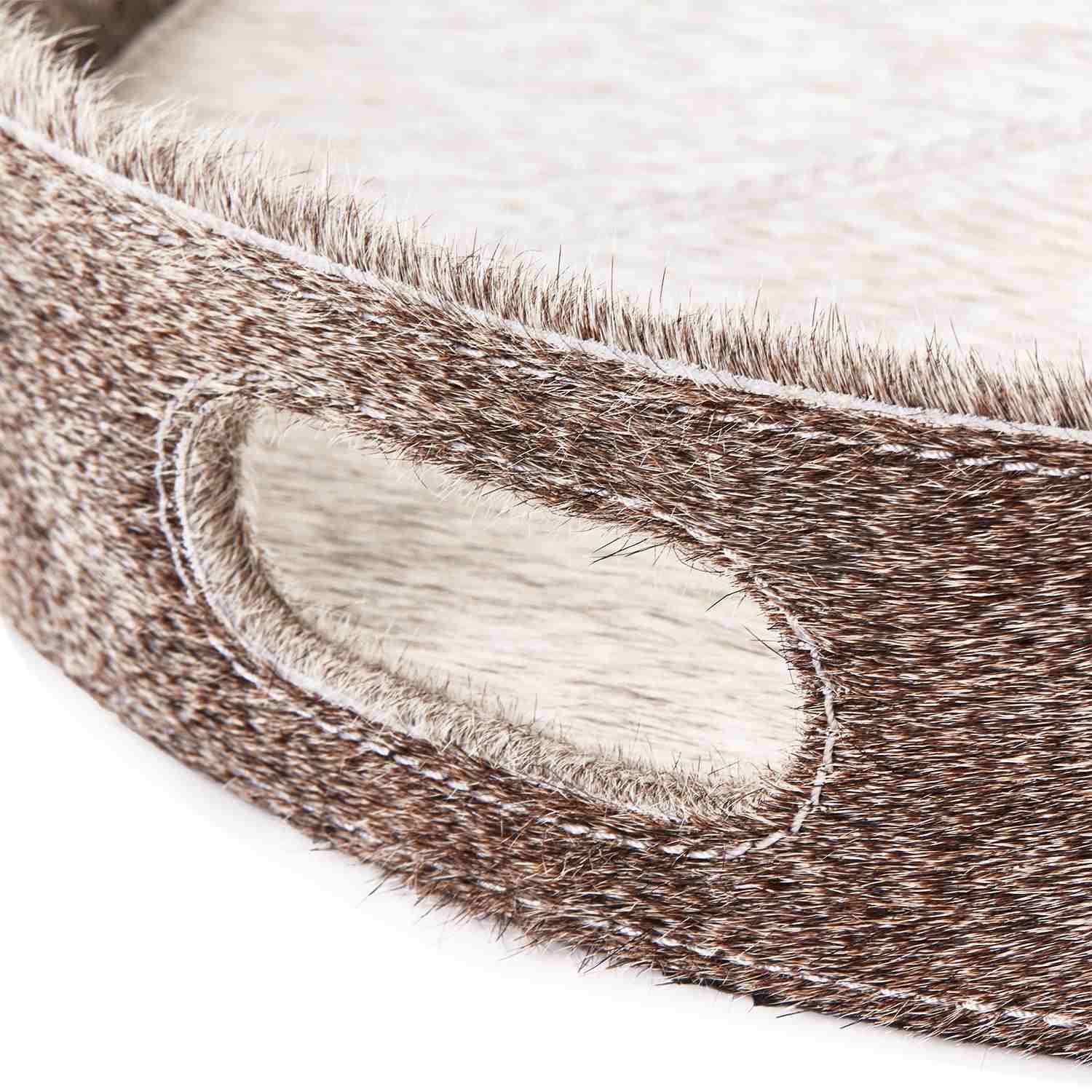Hair-on-Hide Oval Trays - Set of 2