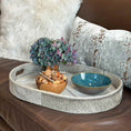 Load image into Gallery viewer, Hair-on-Hide Oval Trays - Set of 2
