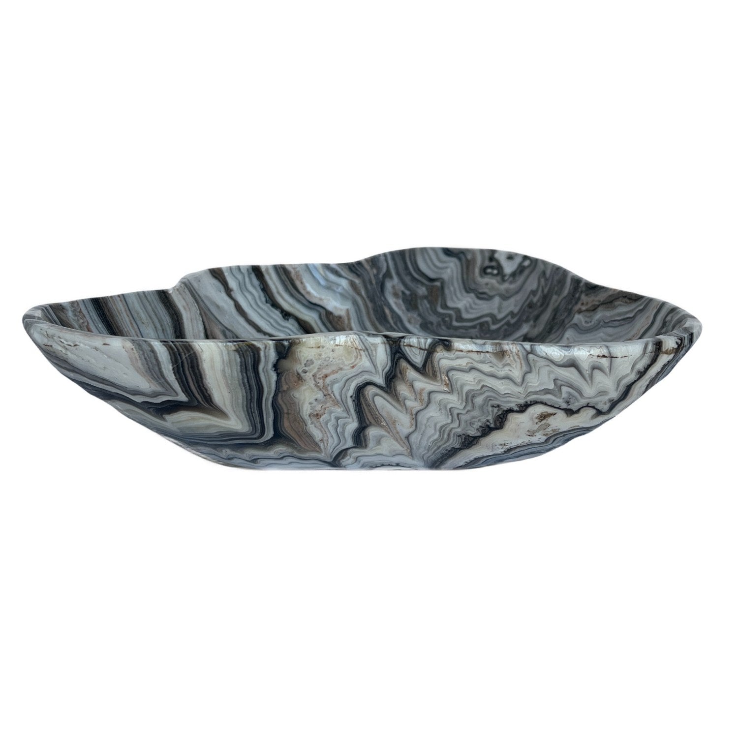 Zebra Onyx Bowl (No. 2)