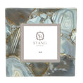 Load image into Gallery viewer, Square frame in natural pastel grey agate, 4x4 inches

