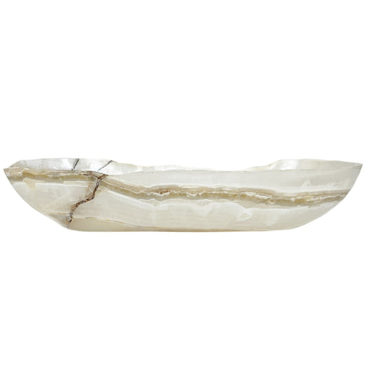 Banded Onyx Canoe (No. 1)