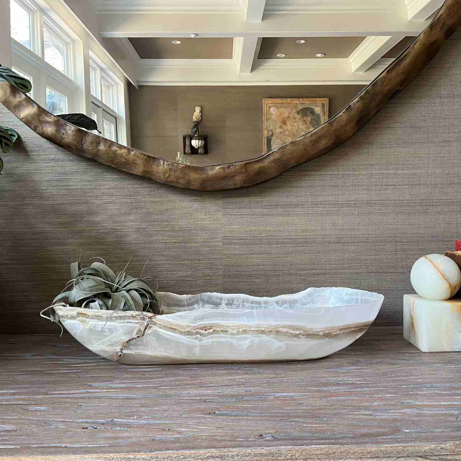 Banded Onyx Canoe (No. 1)