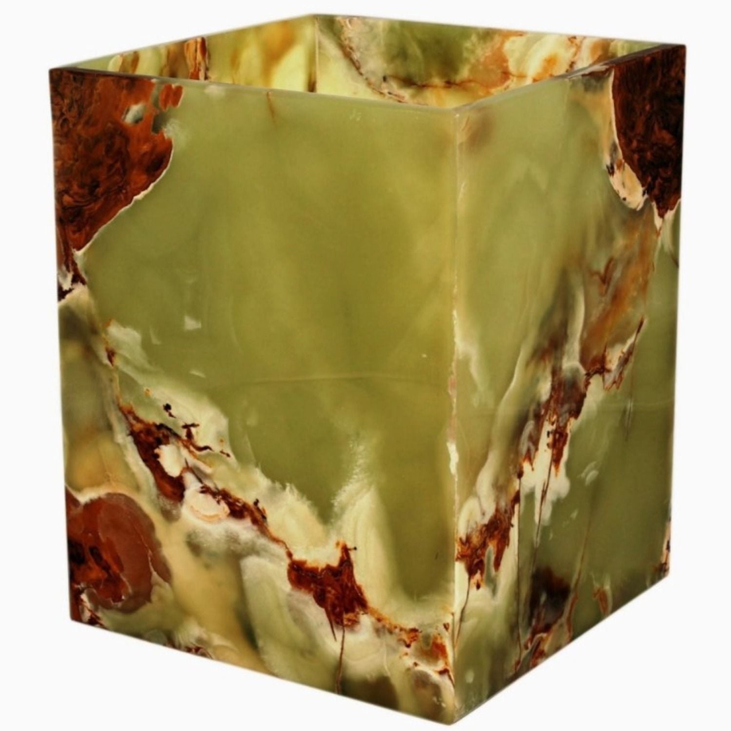 | #Finishes--Green&RedOnyxPolished