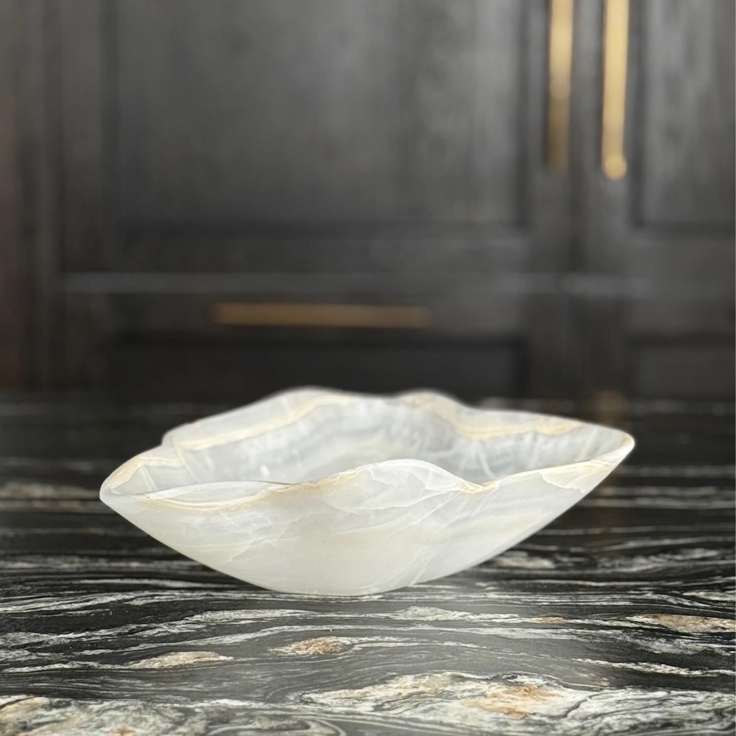 White Onyx Bowl (No. 1)