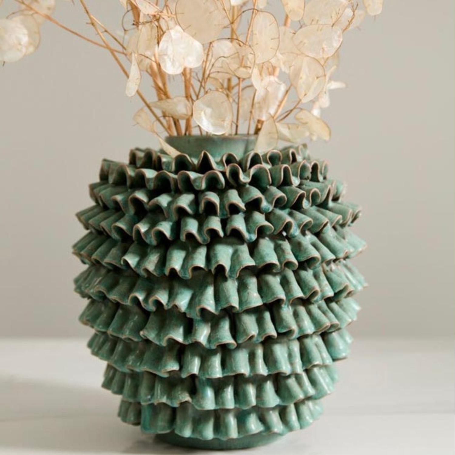 Ruffle Vase