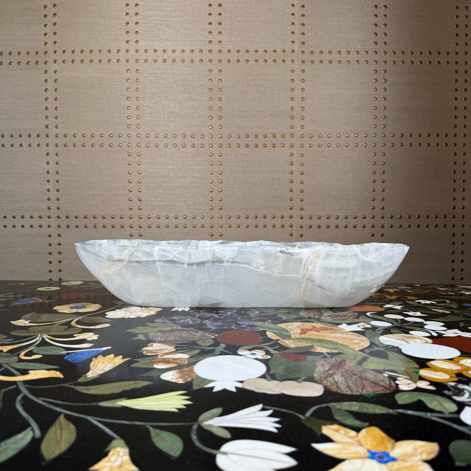 Crystalline Onyx Canoe (No. 4)