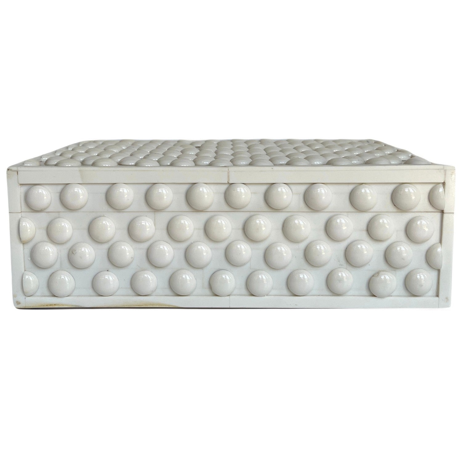 Ivory Button Bone Box