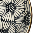 Load image into Gallery viewer, Handmade Serving Floral Bowl with 22K Gold - Medium
