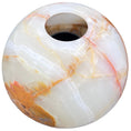 Load image into Gallery viewer, Jupiter Vase / Lantern - Crema Verde Onyx - Small
