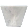Load image into Gallery viewer, Yasmin Marble Waste Bin - Pearl White Marble Honed
